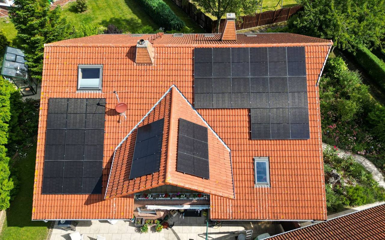 Einfamilienhaus mit PV
