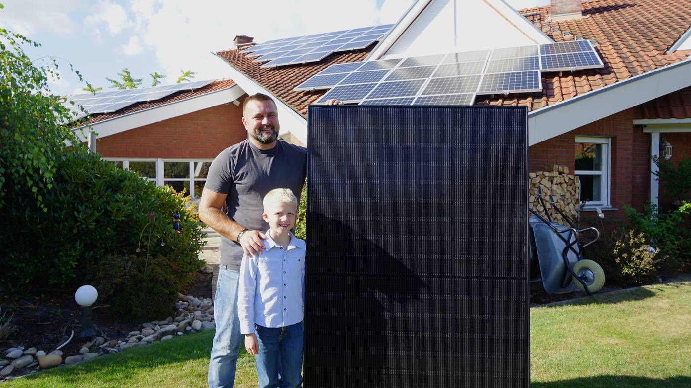 Übergabe: PV-Komplettanlage